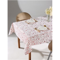 Скатерть новогодняя «Этель. Новогодняя», 140×180±5 см, 80% п/э, 20% лён, 120 г/м²