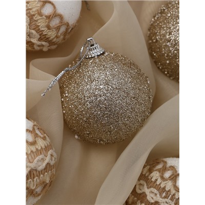 Ёлочные игрушки «Орсон», шары новогодние, d=6 см, 12 шт., галант