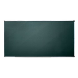 УЦЕНКА Доска магнитная односторонняя, 200×100 см под мел, с полочкой под маркер