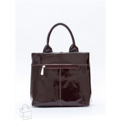 Сумка женская кожаная 5768P coffee Polina&Eiterou