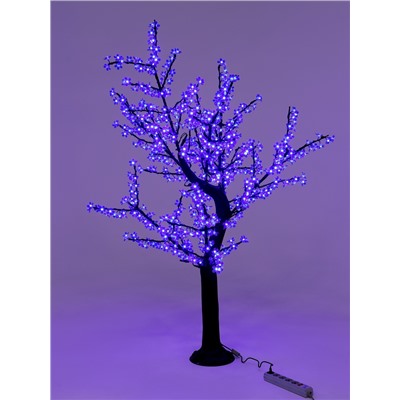 УЦЕНКА Дерево светодиодное улич. 1.8 м. "Сакура" 768LED, 46W, 220V, СИНИЙ