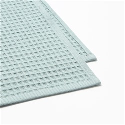 Банные полотенца LoveLife Waffle mint, 2 шт.: 100×150, 50×100 см, хлопок 100%