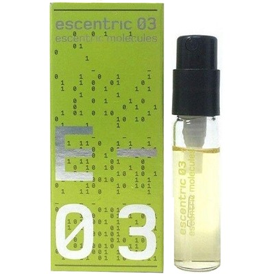 MOLECULES ESCENTRIC 03 edt 2ml пробник