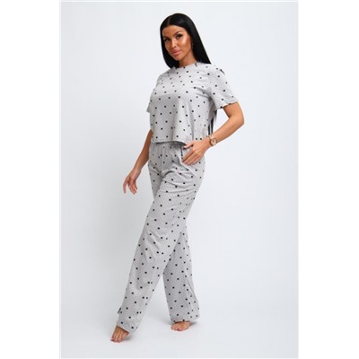 Пижама женская 307 (Светло серый)