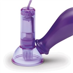 Вакуумные помпы для груди с вибрацией Remote Control Vibrating Nipple Suckers