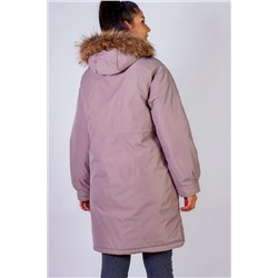 Куртка удлиненная с капюшоном натуральный мех арт. 619 НАТАЛИ, 1071295