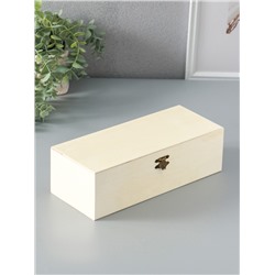 Шкатулка для росписи дерево «Прямоугольная», замок пряжка, 26×11×8 см