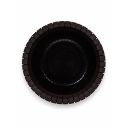 Кашпо для цветов «Шато», 23.5 л, d=38 см, h=29 см, пластиковое, коричневое