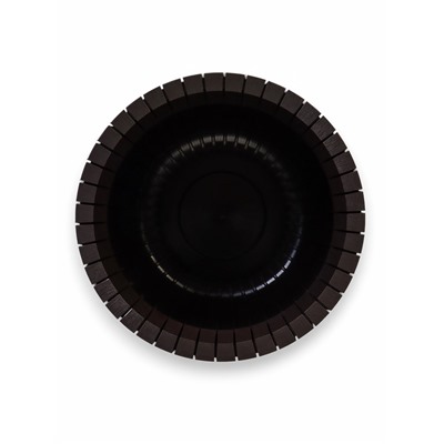 Кашпо для цветов «Шато», 23.5 л, d=38 см, h=29 см, пластиковое, коричневое