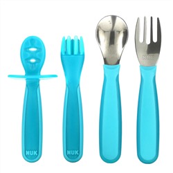 NUK, Pretensil Training Set, 6 - 18+ Months, 4 Piece Set