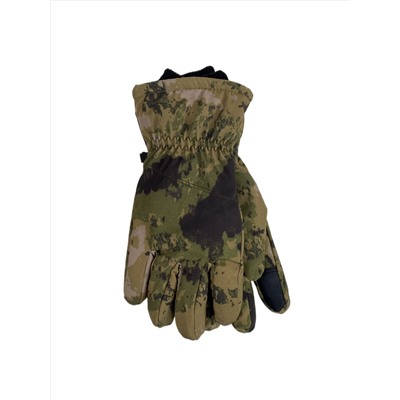 Утеплённые мужские перчатки мультицвет