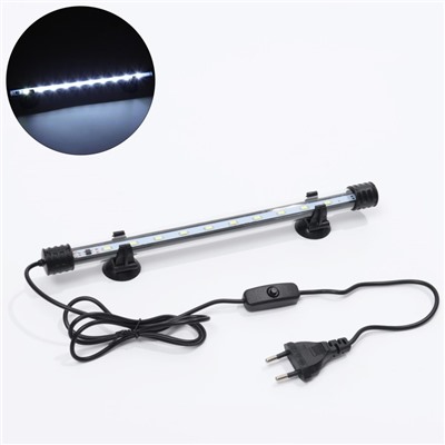 Светильник подводный с переключателем, JINGYE, 26 см, 3.5 Вт, белый