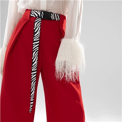 Брюки, Lifestyle (рэд, с поясом)