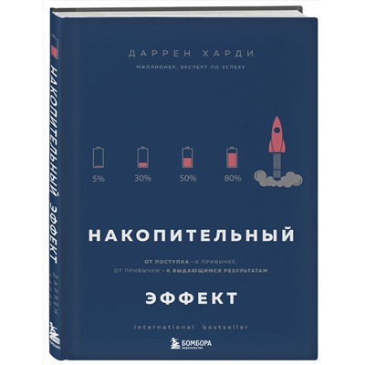 Эксмо Даррен Харди "Накопительный эффект. От поступка - к привычке, от привычки - к выдающимся результатам"