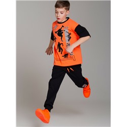 Комплект трикотажный для мальчиков: фуфайка (футболка), брюки