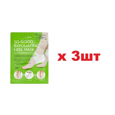 Preti Exfoliating Heel Mask Пилинг-маска для пяток 1 пара 3шт
