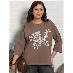 Блуза Ромашка (бежевая) Б15198-24М
