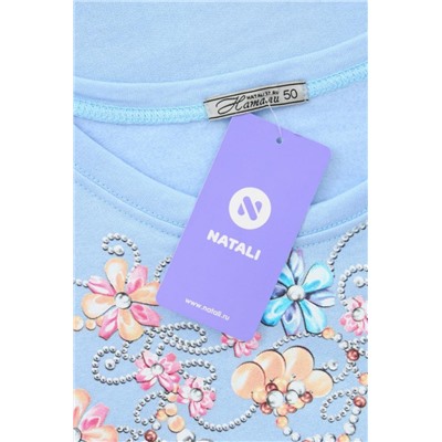 21595 Сорочка (Голубой)