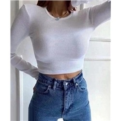 Топ с длинными рукавами