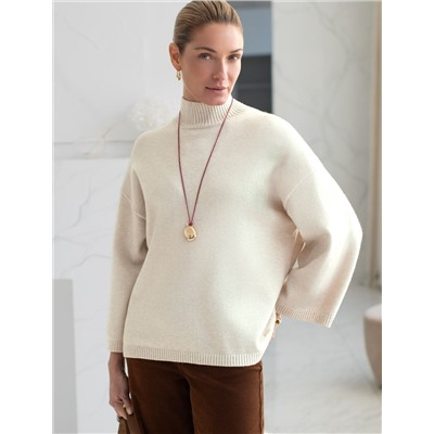 Джемпер из пряжи с кашемиром