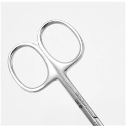 YOKO Ножницы для кутикулы / SN 017, изогнутые, ручная заточка, 102 мм 18129