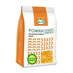 Макароны гречневые "Рожки" в амарантом 250г ЭКОПРОДУКТЫ, 1183445
