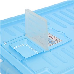 Ящик для хранения Darel-box, 56 л, 60×40×31 см, с крышкой, МИКС
