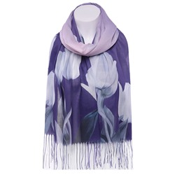 Палантин D2323 Тюльпаны