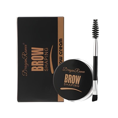 Помада для бровей влагостойкая с кистью Dragon Ranee, 4,5 гр. Цвет 04 BLACK COFFEE