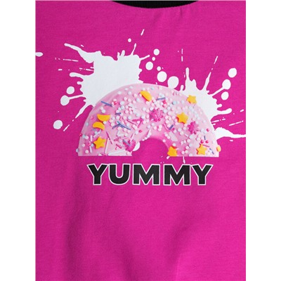 Джемпер трикотажный для девочек (футболка)