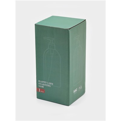 Дозатор для мыла стеклянный, 500 мл