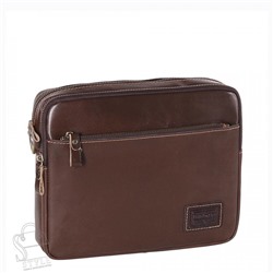 Сумка мужская кожаная 4173TR d.brown Tough Ryder