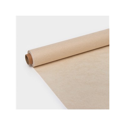 Бумага для выпечки марка «П», 38 см×50 м, плотность 45 г/м², бежевая