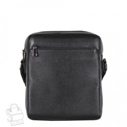 Сумка мужская кожаная 66309H black Heanbag