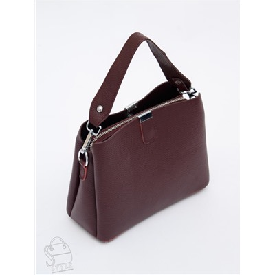 Сумка женская кожаная 99119NN wine red Natale Navetta