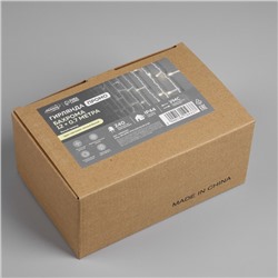 Гирлянда «Бахрома» 12 × 0.7 м, IP44, УМС, белая нить, 240 LED, свечение тёплое белое, 220 В