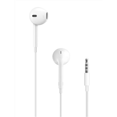 Наушники проводные EarPods mini jack 3.5mm 60734