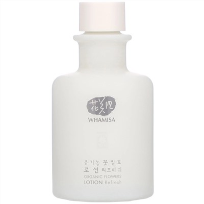 Whamisa, Organic Flowers, Lotion, Refresh, 5 fl oz (150 ml)