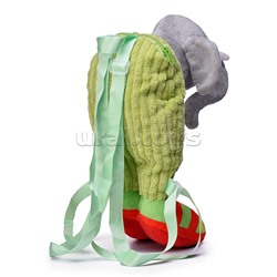 Мягкая игрушка "Слон" в сандалях, 30 см.