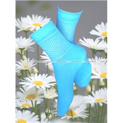 5 ПАР - ЮстаТекс носки женские 2с5 хлопок с лайкрой - 5 ПАР