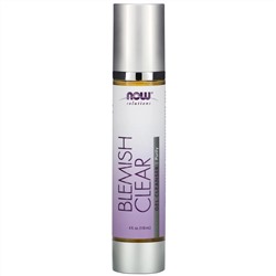 Now Foods, Solutions, Blemish Clear, Gel Cleanser, Purify, 4 fl oz (118 ml)