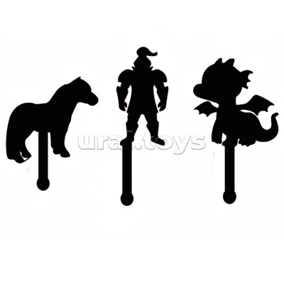 Игра настольная "ТеатрТеней" Театр на столе (5 сказок)