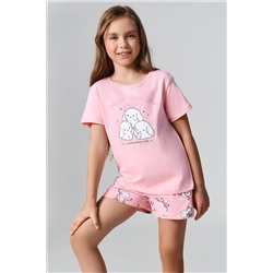 Комплект для девочек (футболка, шорты) MARK FORMELLE, 1233183