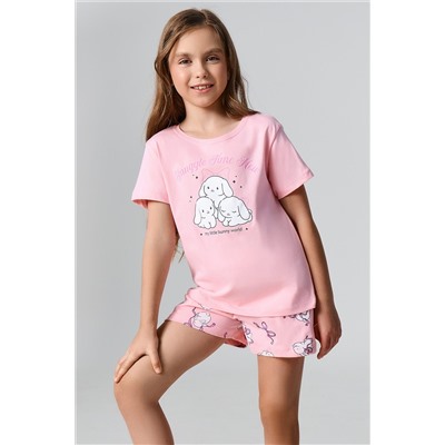 Комплект для девочек (футболка, шорты) MARK FORMELLE, 1233183