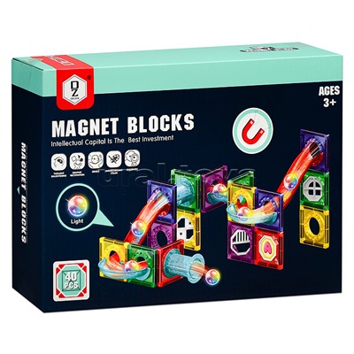 Конструктор магнитный "Орбитальные шарики" (40 дет.)