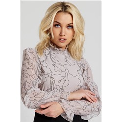 Блузка женская  7093/03/Бежевый