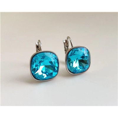 Серьги с кристаллами Swarovski