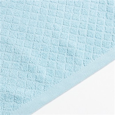 Полотенце махровое Love Life «Минимализм» 30×50 см, аквамарин, 100% хл, 500 г/м²