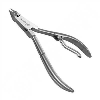 Solinberg Кусачки маникюрные / Classic Line 221a-33010/2з, ручная заточка, матовые, одинарная пружина, 5 мм 23003