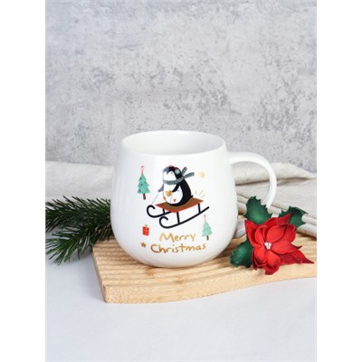 Кружка новогодняя 450 мл / H-1777 /уп 72/